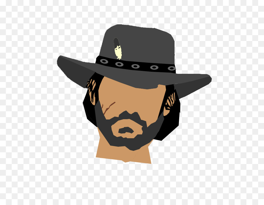 Chapeau De Cowboy，Barbe PNG