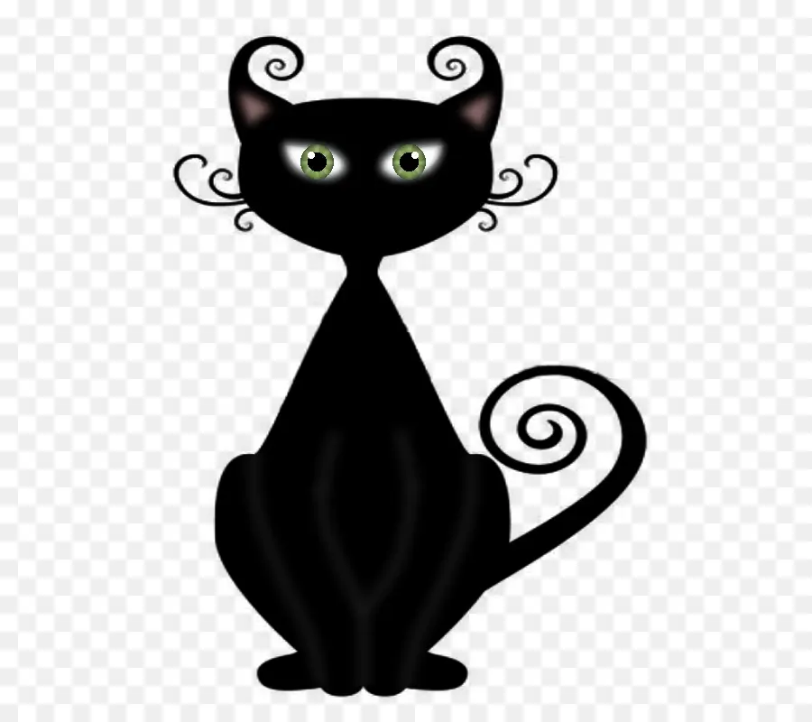 Chat Noir，Animal De Compagnie PNG