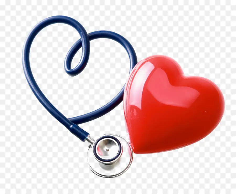 Coeur Avec Stéthoscope，Médical PNG