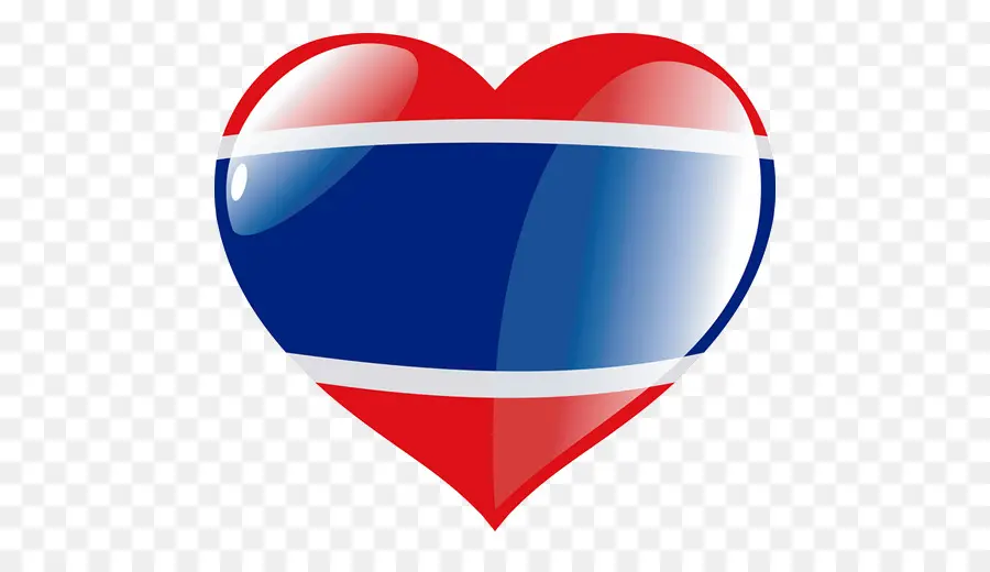 Coeur Avec Drapeau，Amour PNG