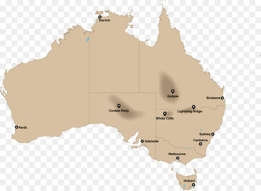 L Australie，Carte PNG