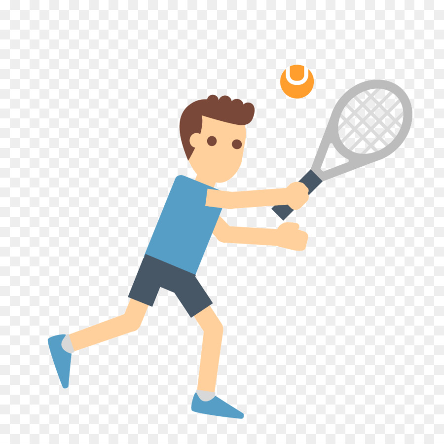 Joueur De Tennis，Raquette PNG