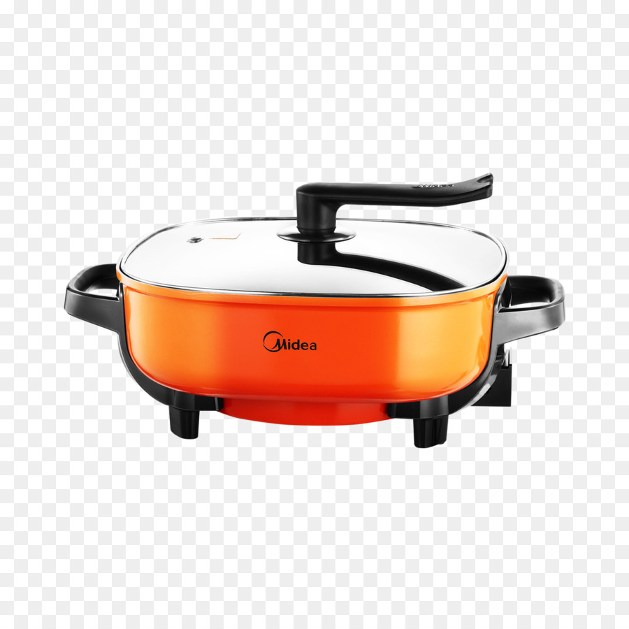 Poêle électrique，Orange PNG