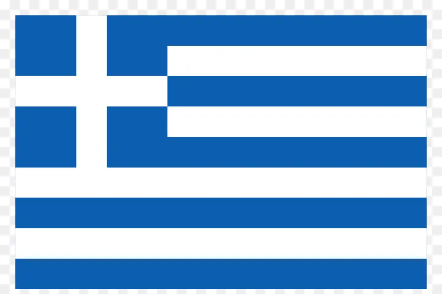 Drapeau Grec，Bleu Et Blanc PNG