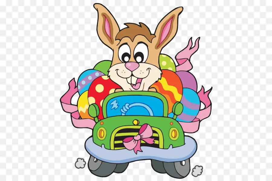 Lapin De Pâques，Voiture PNG