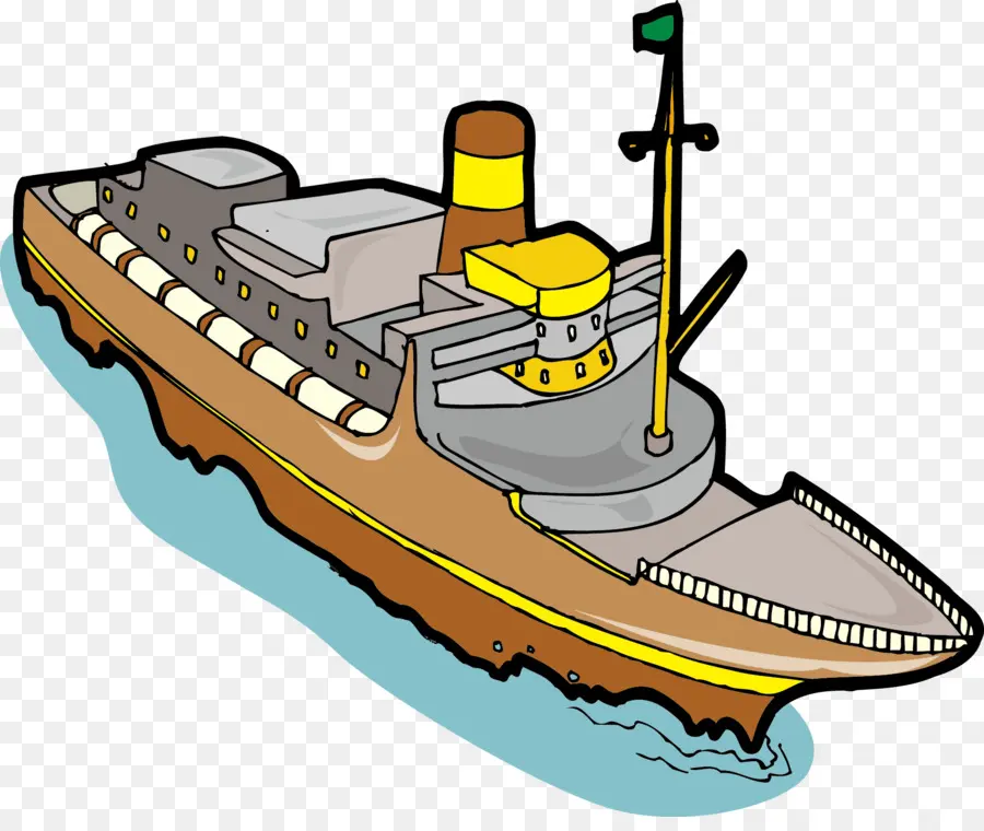 Navire De Dessin Animé，Bateau PNG