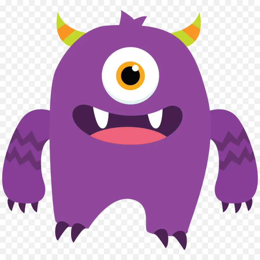 Monstre，Violet PNG