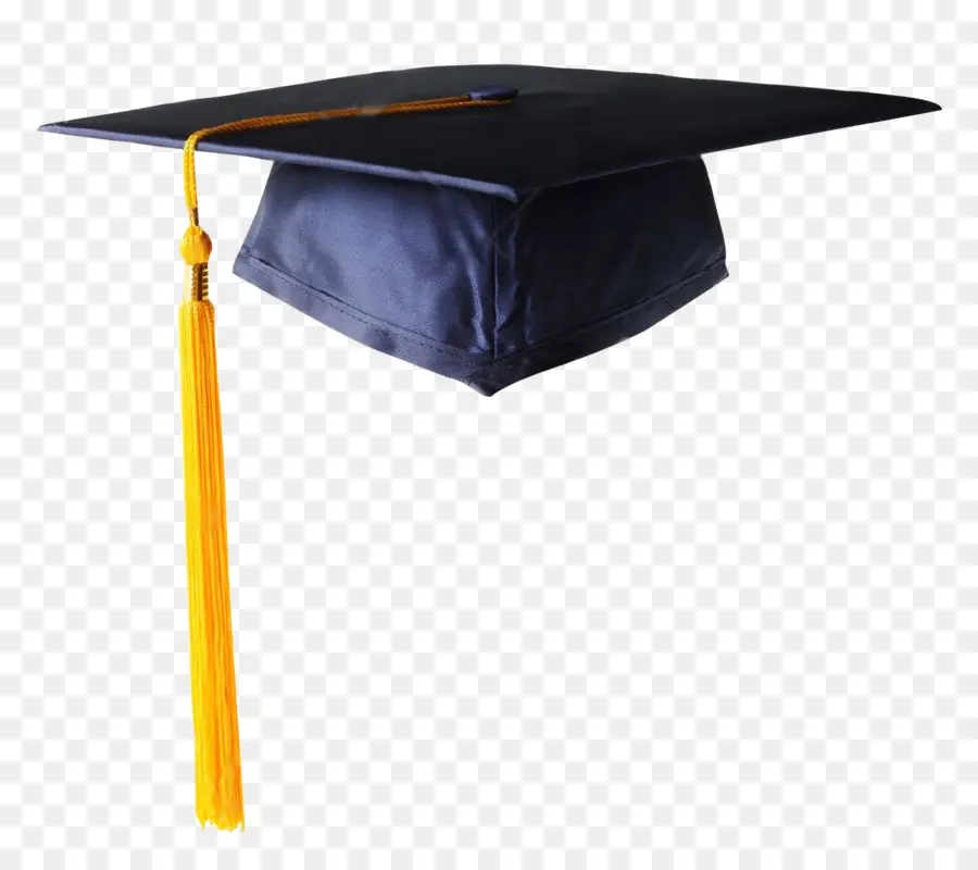 Casquette De Remise Des Diplômes，Bleu PNG