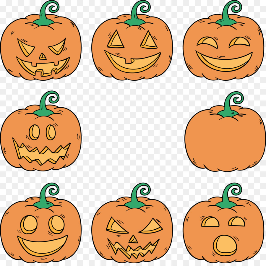 Citrouilles，Halloween PNG