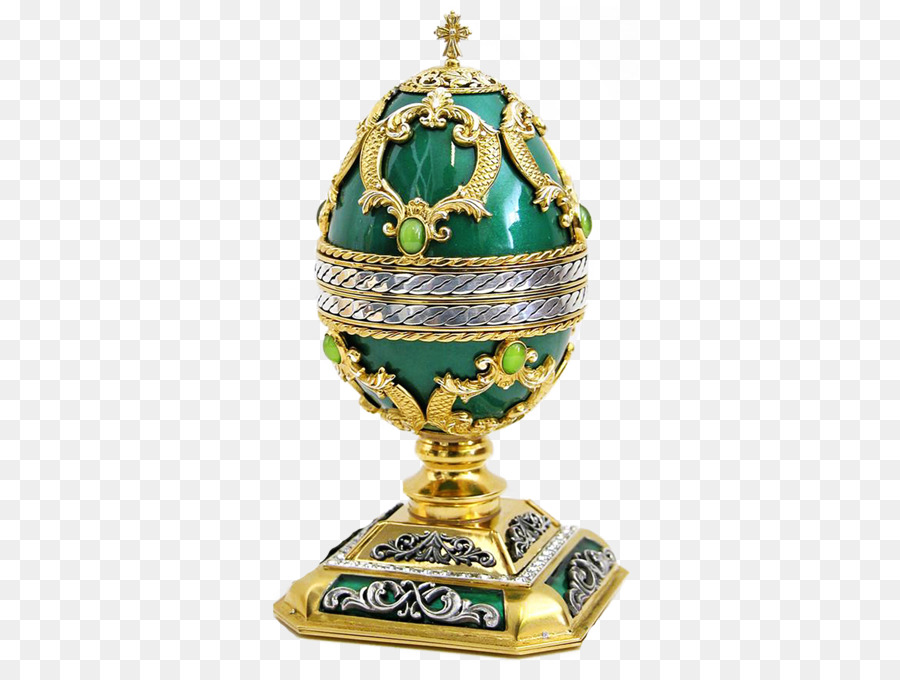 Œuf De Fabergé Vert，Orné PNG