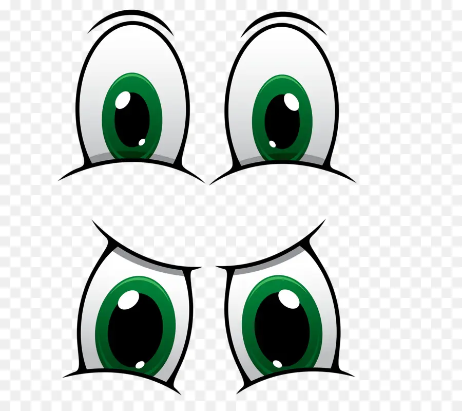 Yeux De Dessin Animé，Yeux PNG