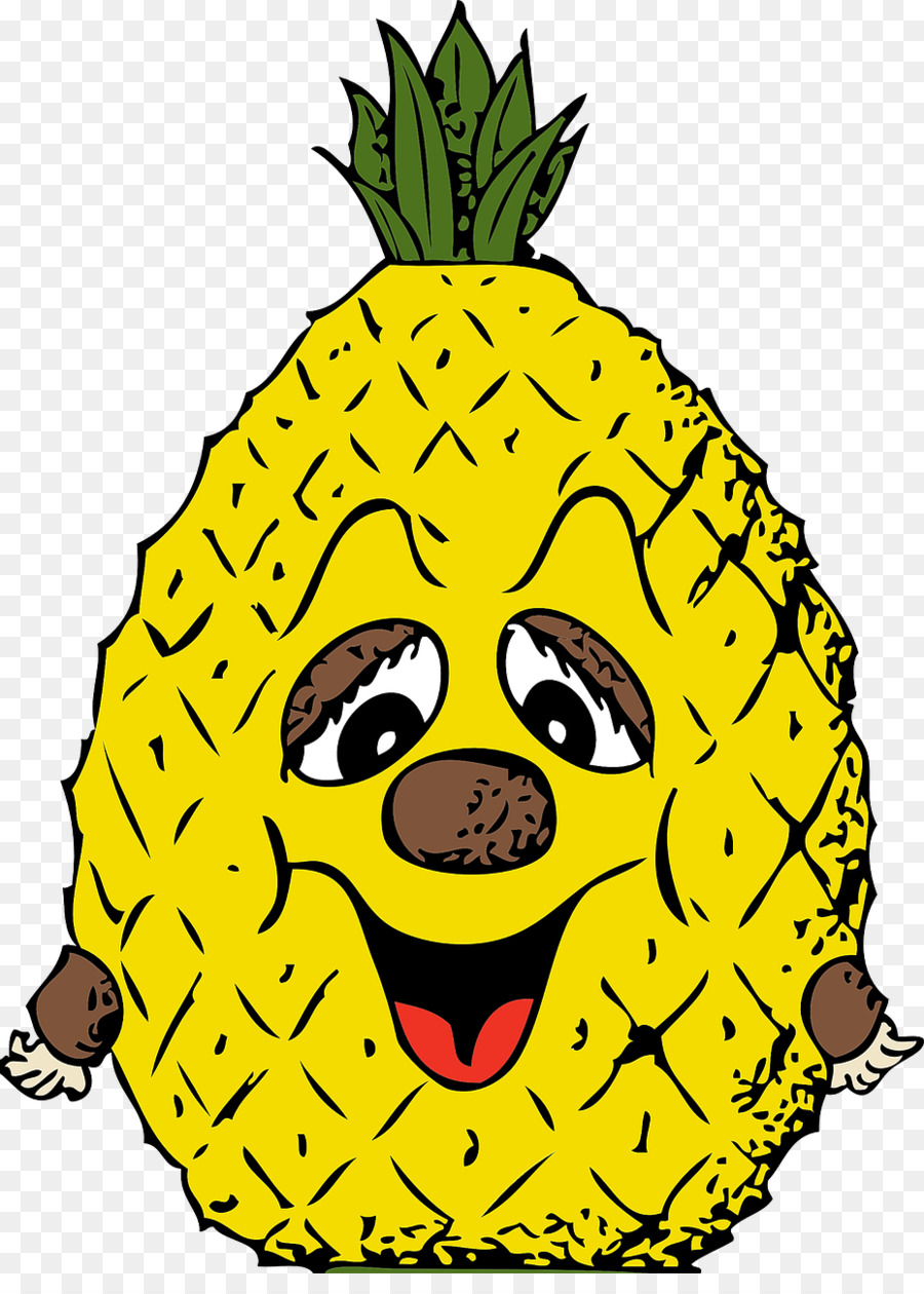 Dessin Animé D'ananas，Fruit PNG