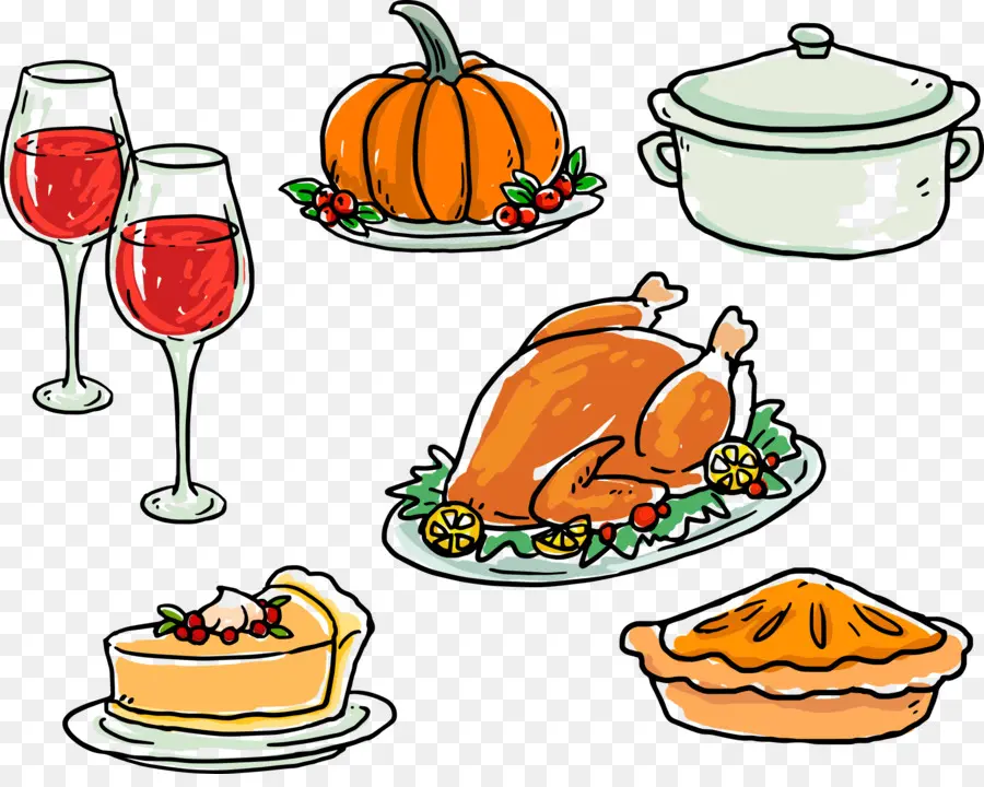 Nourriture De Thanksgiving，Turquie PNG