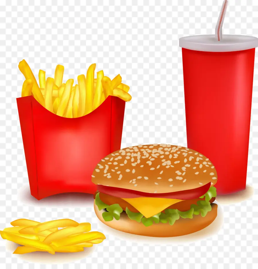 Burger Et Frites，Cheeseburger PNG