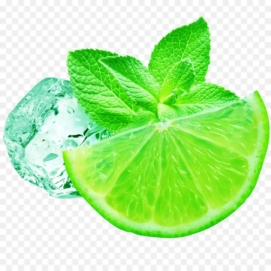 Citron Vert Et Menthe，Glace PNG