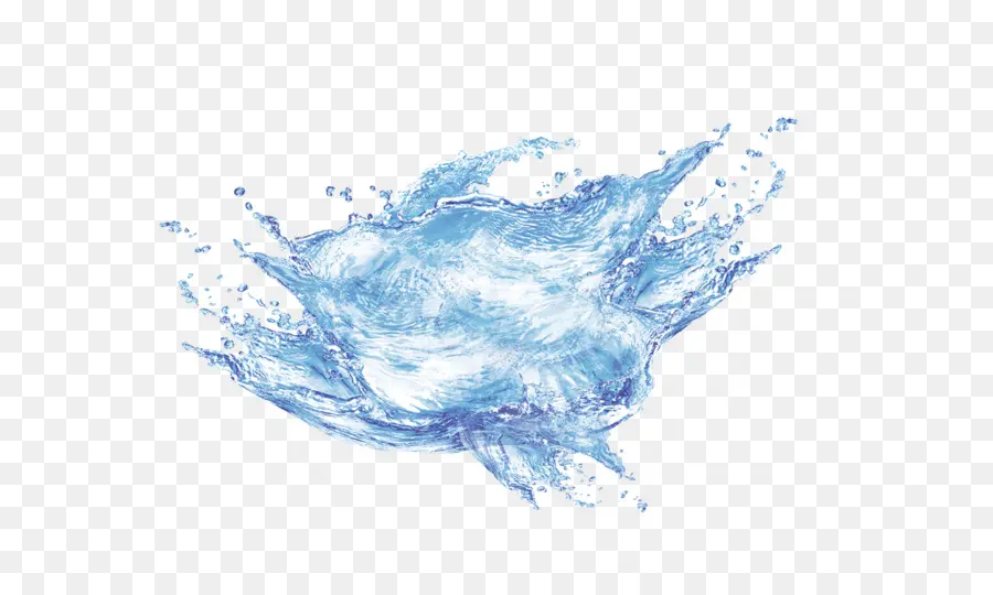 Éclaboussure D'eau，Bleu PNG