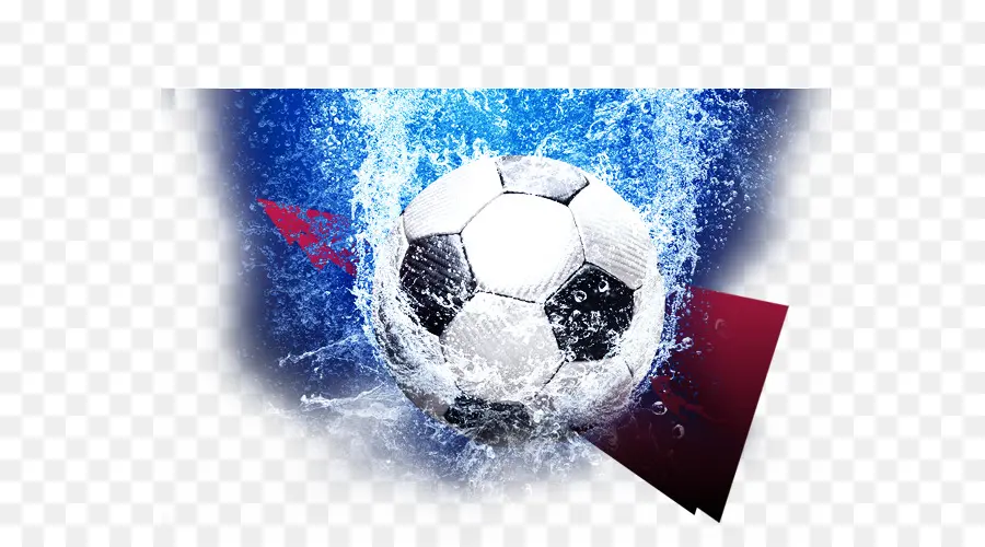 Ballon De Football，Bleu PNG