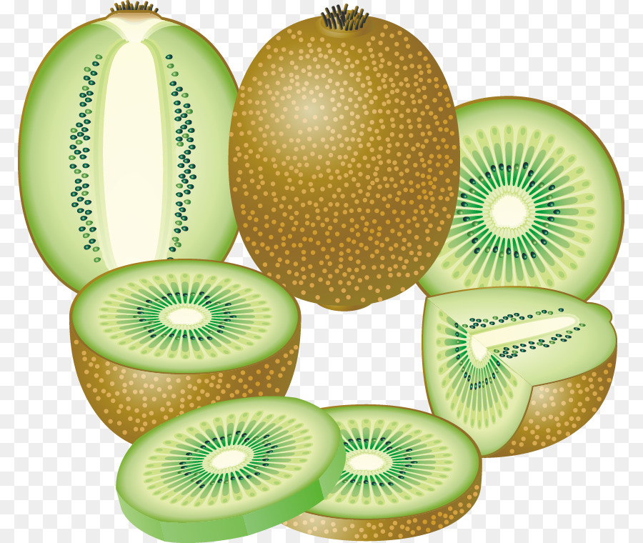 Kiwi Et Poire，En Bonne Santé PNG