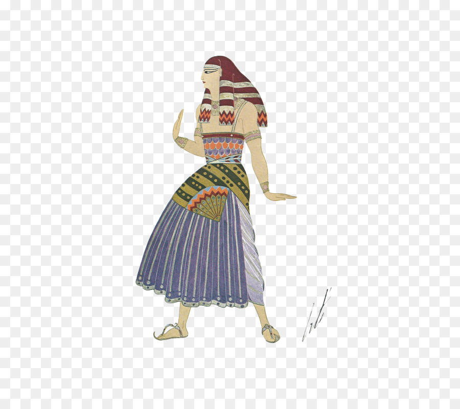 Femme égyptienne，Traditionnel PNG