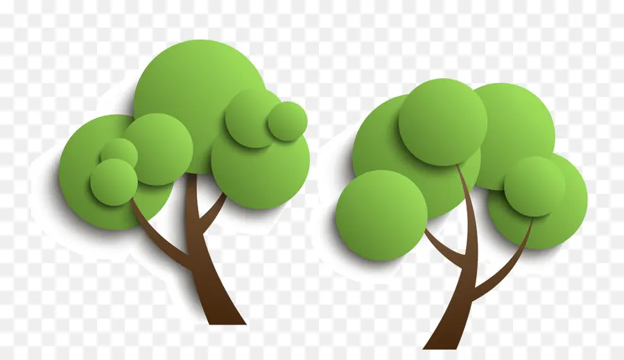 Arbres Verts，Feuilles PNG