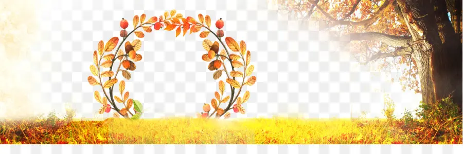 Couronne D'automne，Couronne PNG