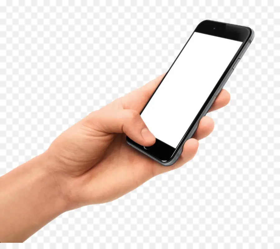 Smartphone，Mains PNG