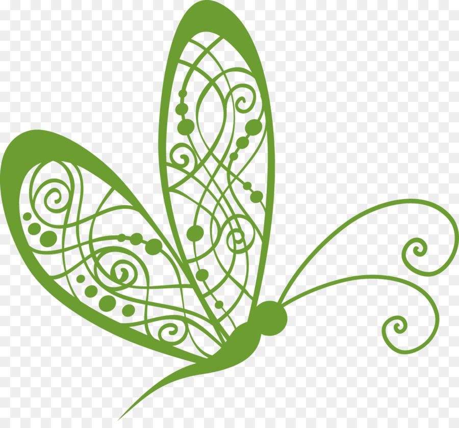 Papillon Vert，Insecte PNG