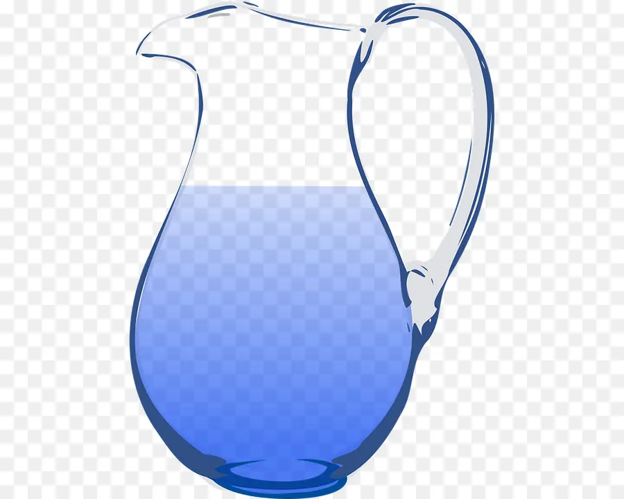 Pichet Bleu，Eau PNG