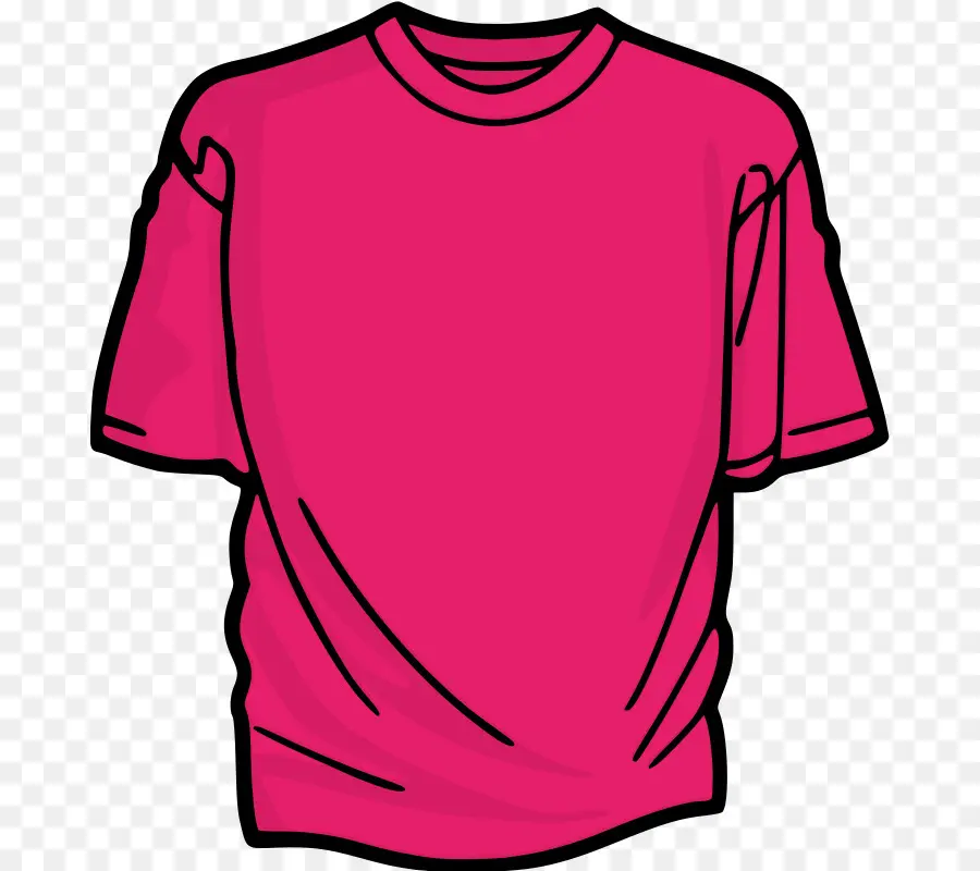 T Shirt Rose，Vêtements PNG