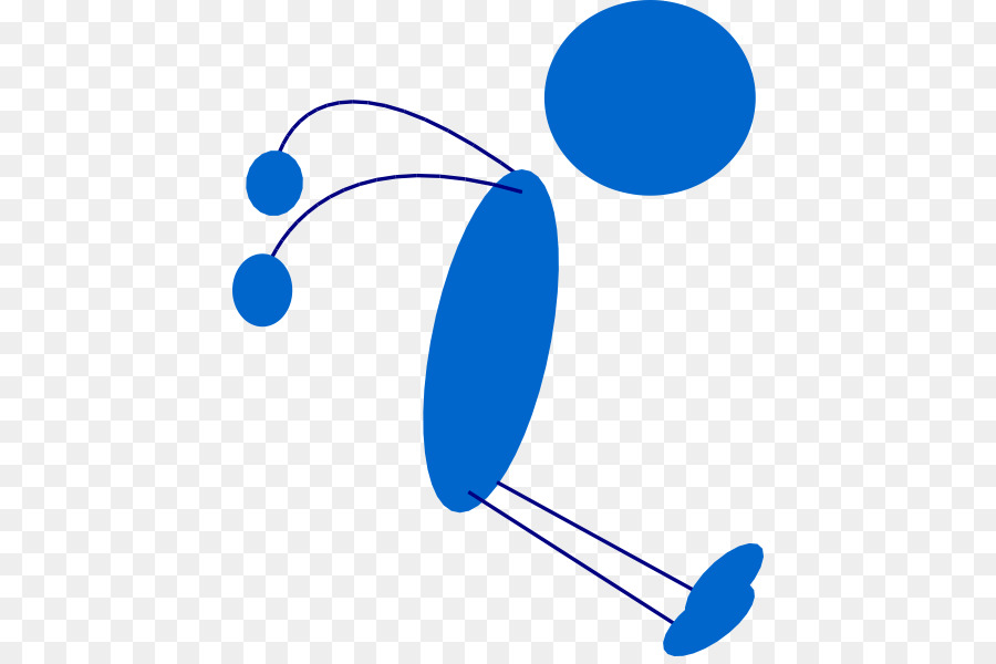 Bonhomme Allumette，Bleu PNG