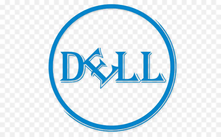 Logo Dell，Bleu PNG