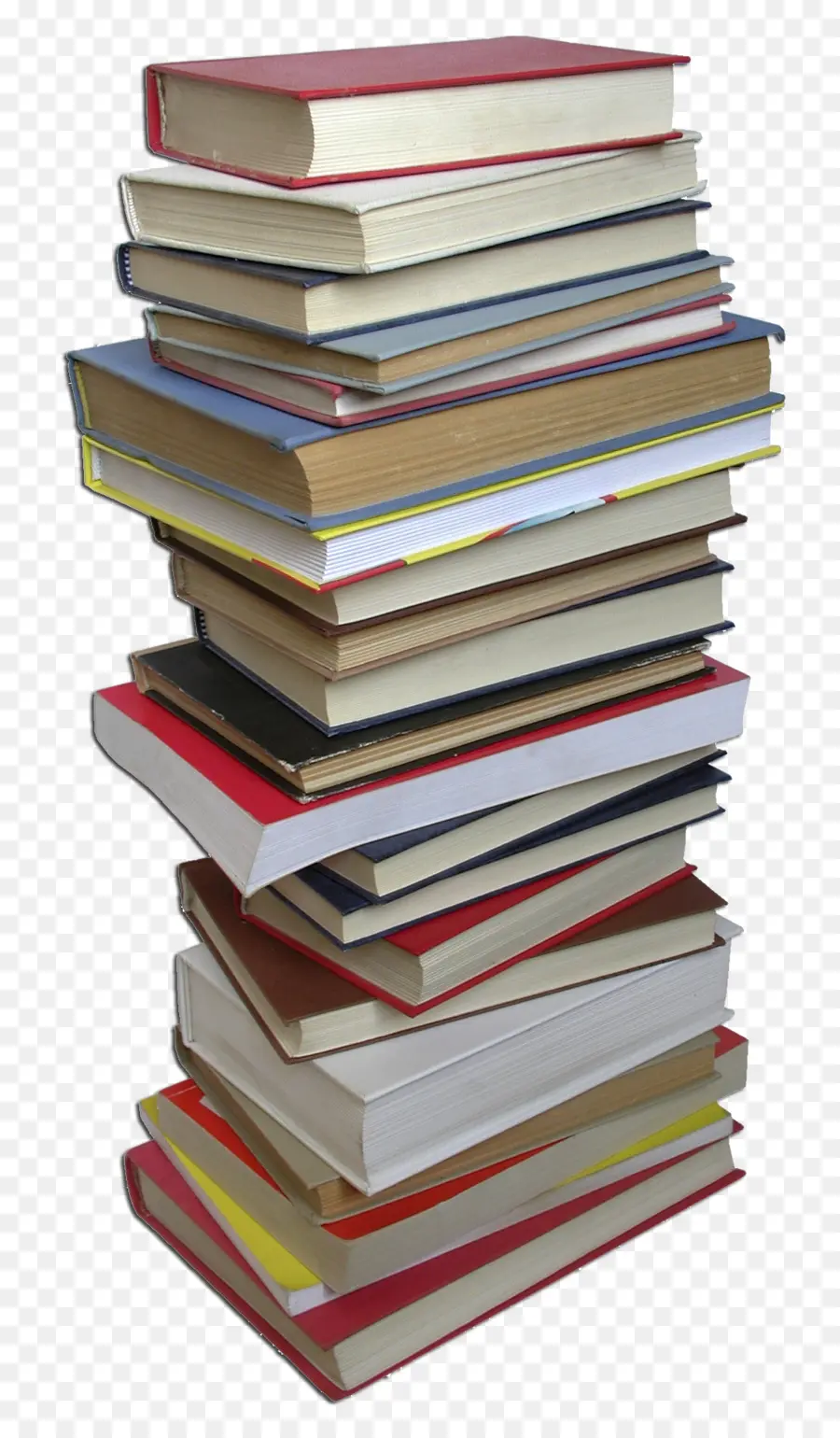 Pile De Livres，En Lisant PNG