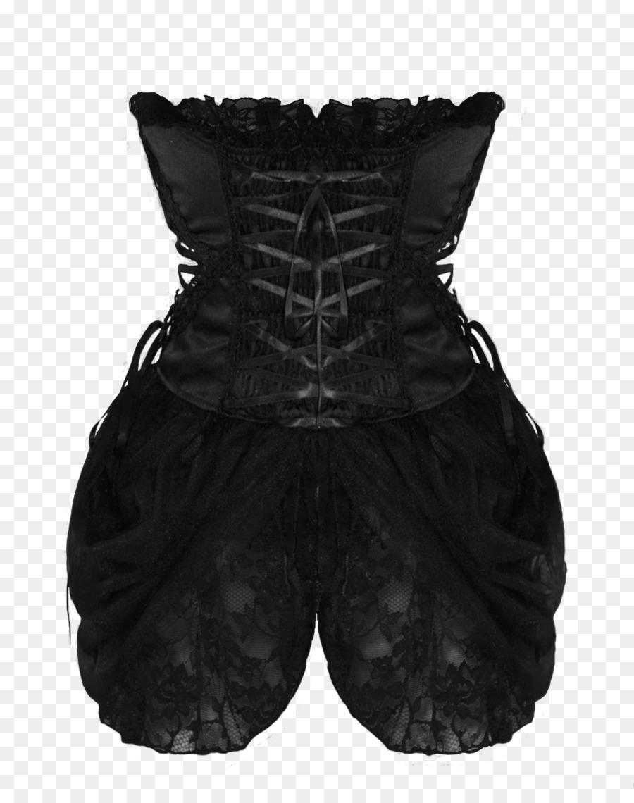 Corset Noir，Lingerie PNG