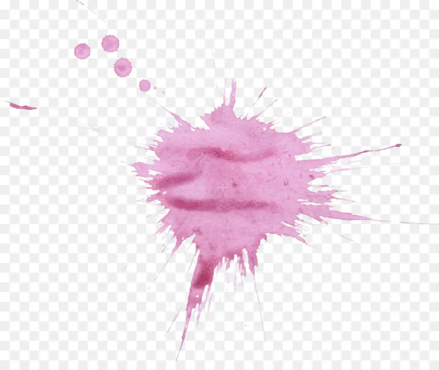 éclaboussure De Peinture Rose，Éclabousser PNG