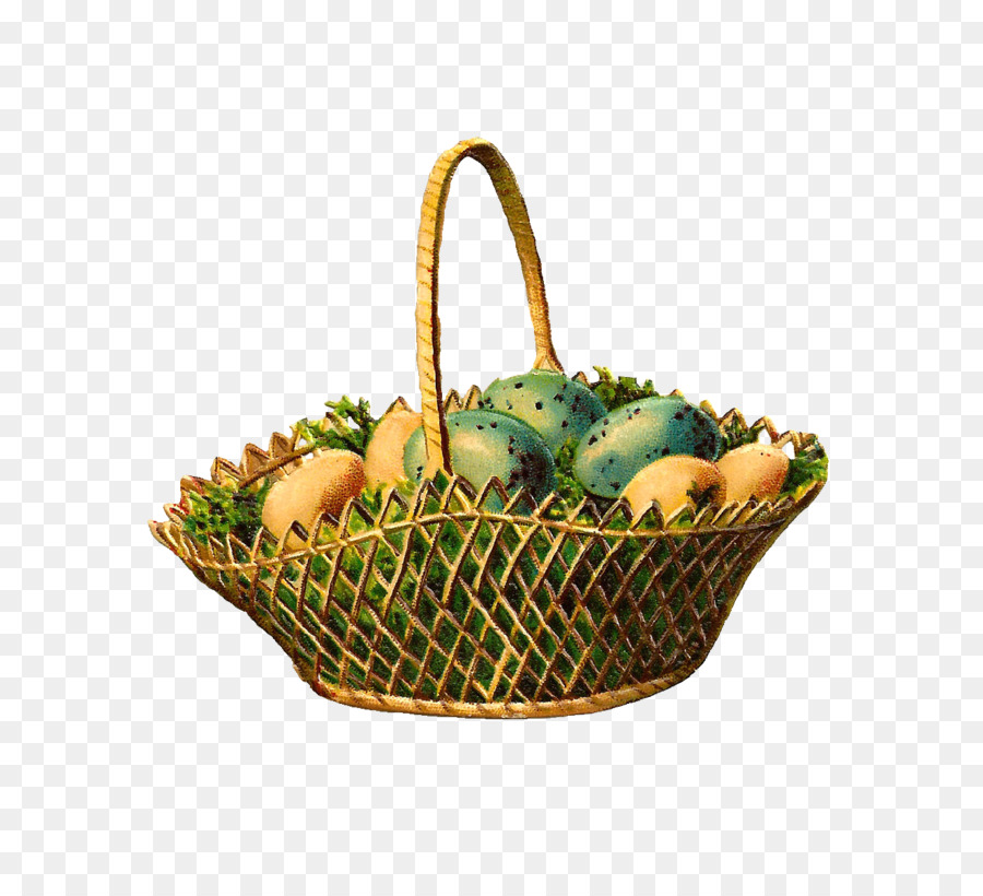 Panier D'oeufs，Panier PNG