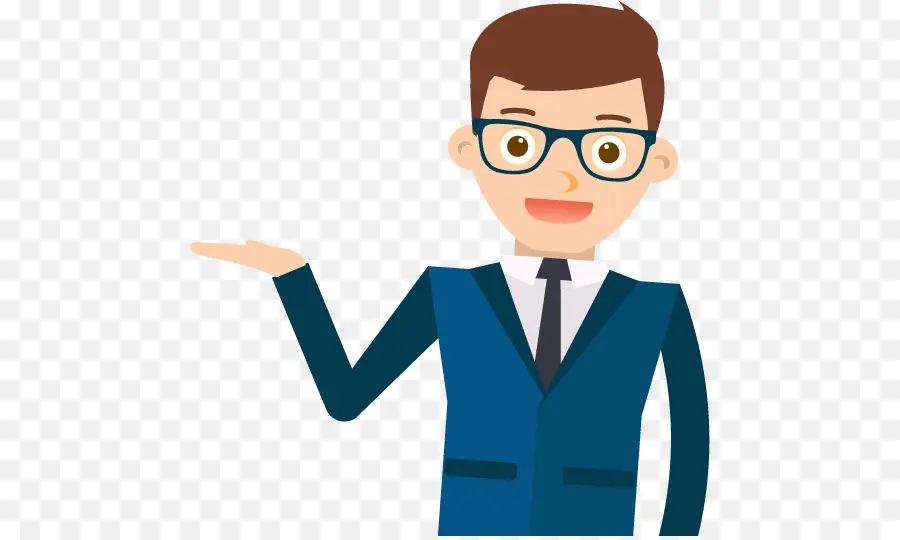 Homme En Costume，Lunettes PNG