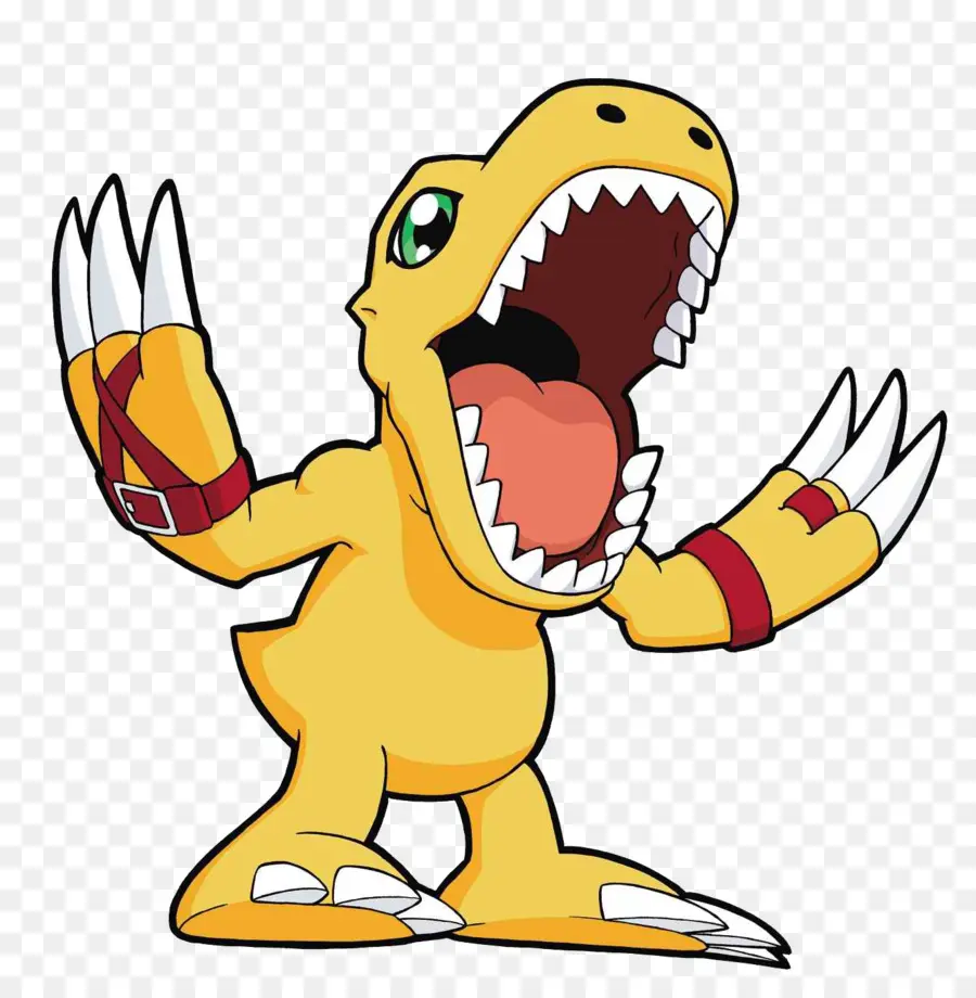 Dinosaure Jaune，Griffes PNG