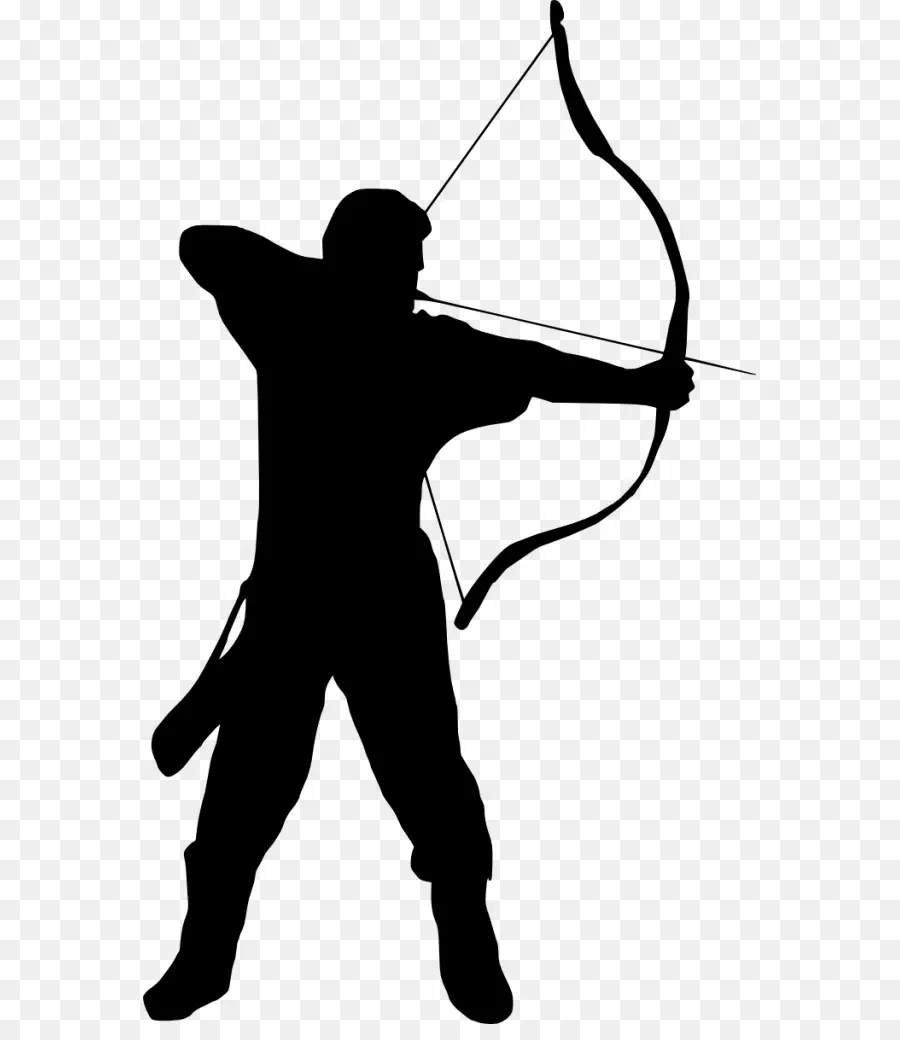 Archer Silhouette，Arc PNG