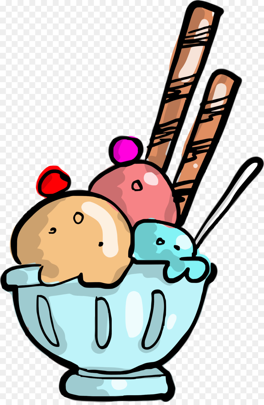 Glace，Sundae PNG