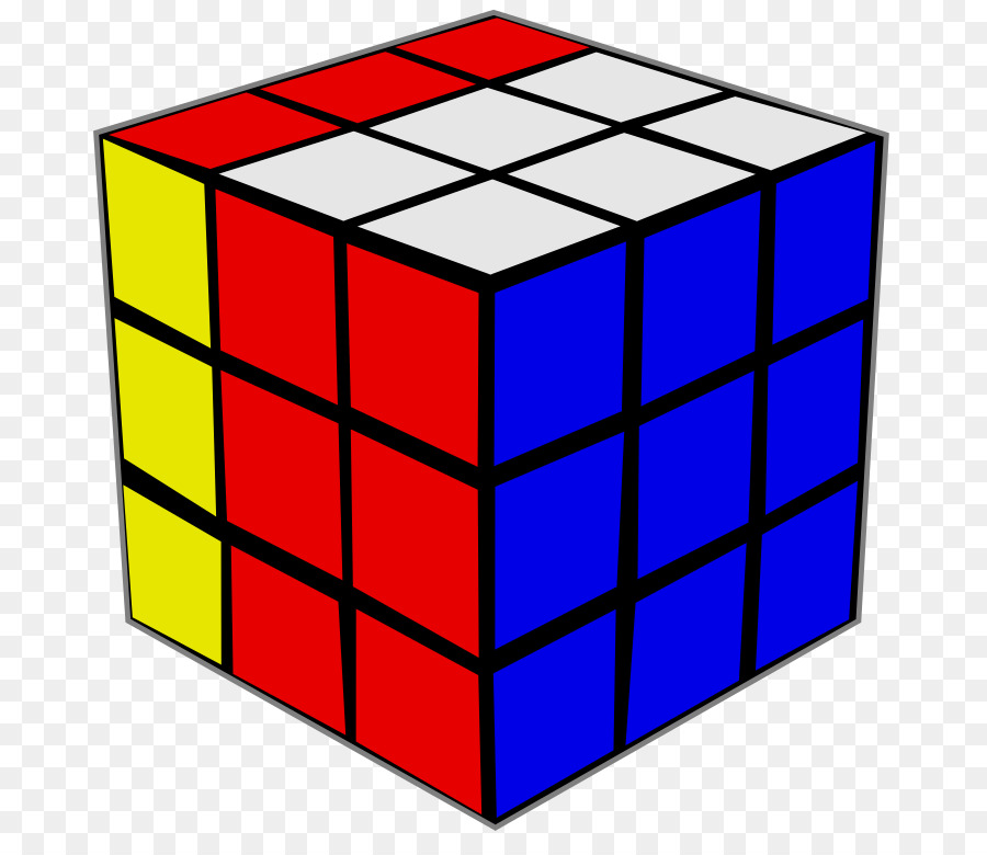 Rubik's Cube，Coloré PNG