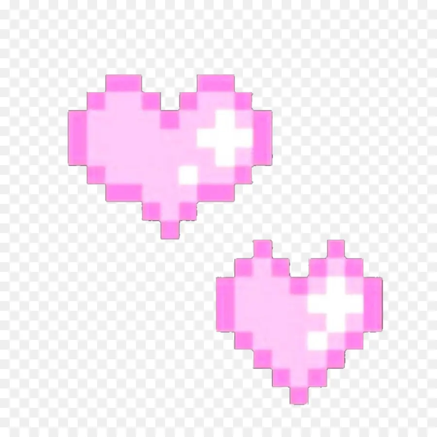 Coeurs De Pixels，Amour PNG