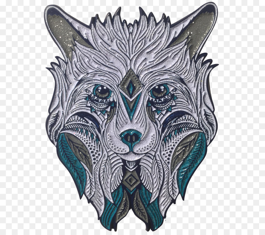 Sérigraphie，Loup PNG