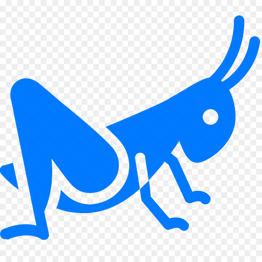 Sauterelle Bleue，Insecte PNG