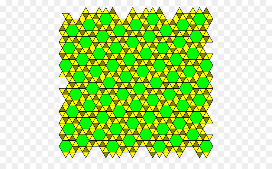 Camouflet Trihexagonal Carrelage，La Tessellation PNG