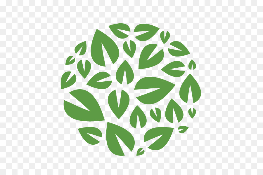 Feuilles Vertes，Cercle PNG