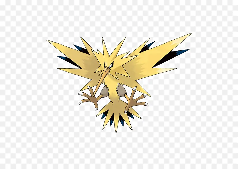 Zapdos，Électrique PNG