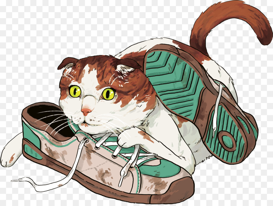 Chat Dans Les Chaussures，Animal De Compagnie PNG