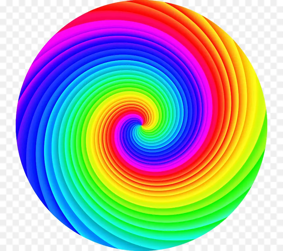 Spirale，Coloré PNG