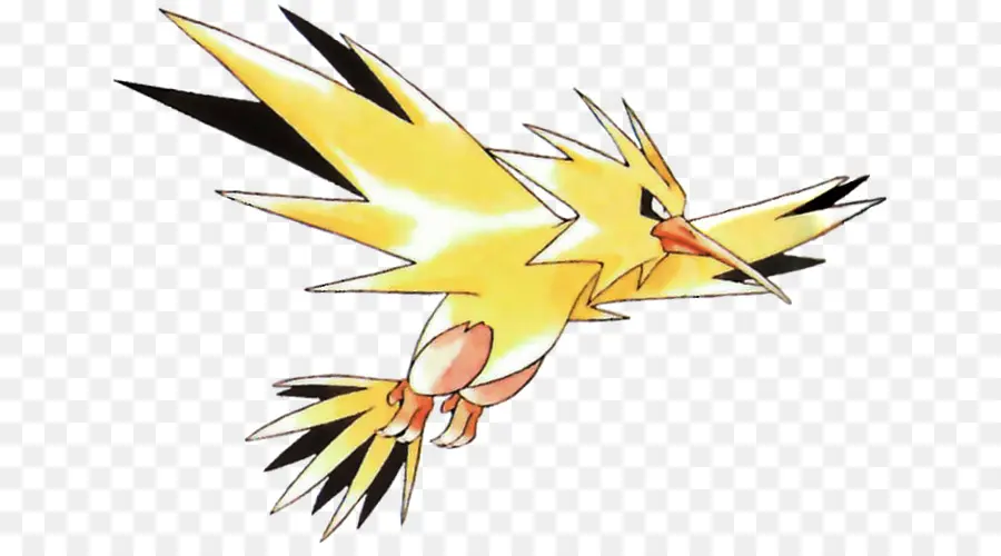 Zapdos，Pokémon PNG