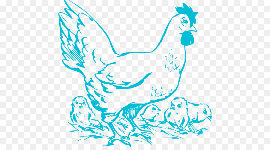 De Poulets De Chair，Silkie PNG